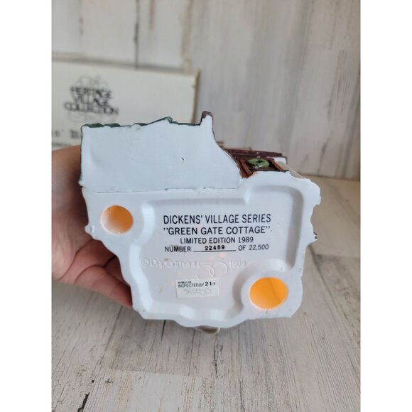 Dept 56 55867 Green Gate Cottage Heritage village - Picture 8 of 10